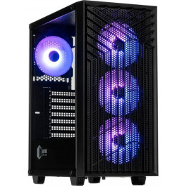   QUBE GERYON Black RGB Fans (QBGERYON_FFBNU3)