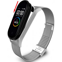   BeCover Ремінець Metal  для Xiaomi Mi Smart Band 8 Silver (709358)