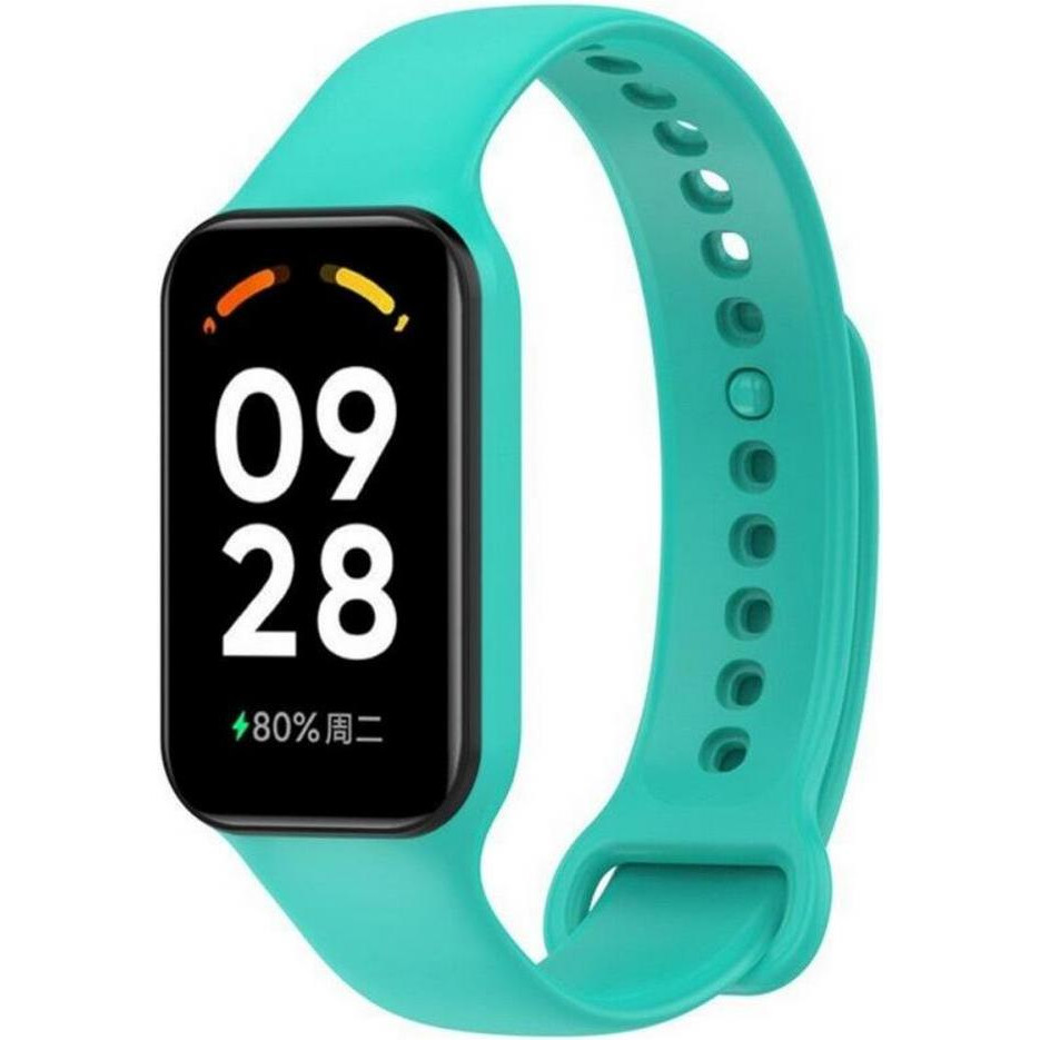 BeCover Силіконовий ремінець  для Xiaomi Redmi Smart Band 2 Marine-Green (709372) - зображення 1