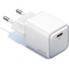 USAMS US-CC186 X-ron Single USB PD30W Fast Charger White (CC186TC02) - зображення 2