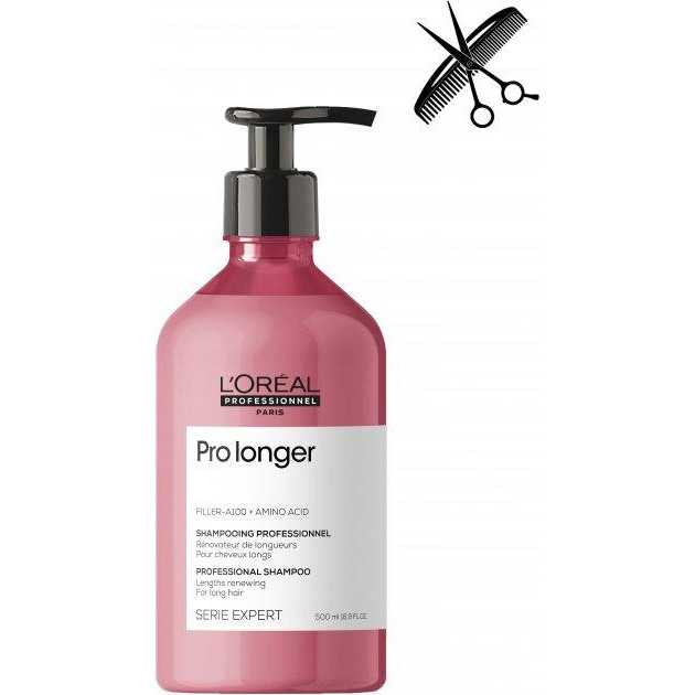 L'Oreal Paris Serie Expert Pro Longer Professional Shampoo 500ml - зображення 1