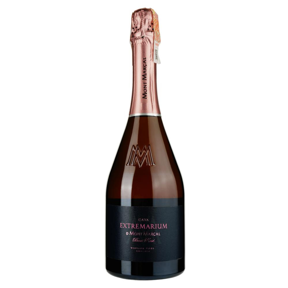 Mont Marcal Вино ігристе  Cava Extremarium Brut Reserva Rose, 0,75 л (8423172019120) - зображення 1