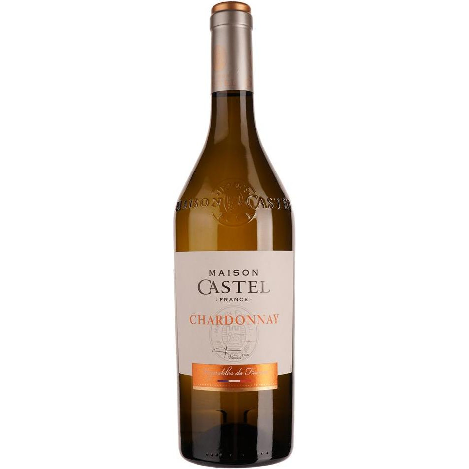 Maison Castel Вино  Chardonnay біле напівсухе 12.5% 0.75 л (3211209194507) - зображення 1