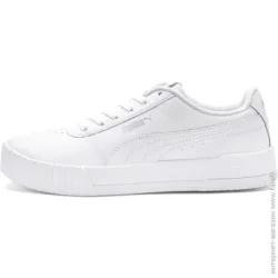   PUMA Кеды  Carina L 37032502 38 (5) 24 см  White- White- Silver (4060979682245)