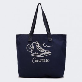   Converse Темно-синя жіноча сумка  SNEAKER GRAPHIC TOTE con10025224-410