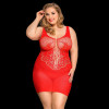 JSY Sexy Lingerie Сукня сітка бодістокінг  P91166 Plus Size (SO8387) - зображення 1