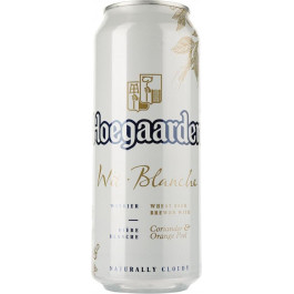 Hoegaarden Пиво  Wit Blanche світле, 4.9%, 500 мл (5410228169604)