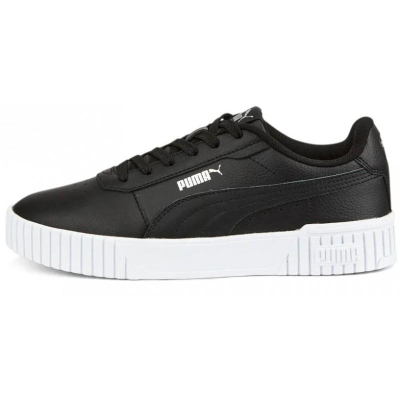 PUMA Женские кеды низкие  Carina 2.0 38584905 40 (6.5UK) 25.5 см  Black- Black- Silver (4065449652681) - зображення 1