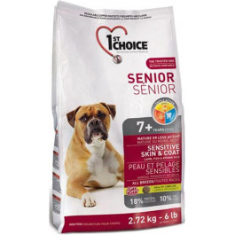   1st Choice Seniors All Breeds Sensitive skin & coat 2,72 кг (ФЧССЯР2_72)