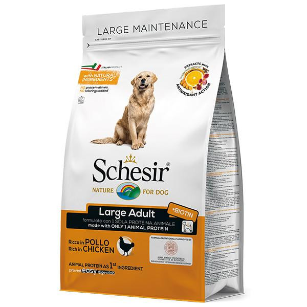 Schesir Dog Large Adult Chicken 3 кг ШСВКК3 - зображення 1