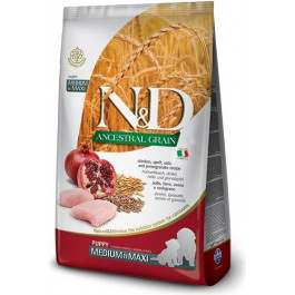   Farmina N&D Ancestral Grain Puppy Medium Chicken and Pomegranate 12 кг 156392