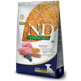   Farmina N&D Ancestral Grain Puppy Mini Lamb and Blueberry 2,5 кг 156378