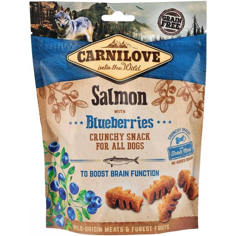 Carnilove Salmon with Blueberries To Boost Brain Function 200 г 100408/8851 - зображення 1