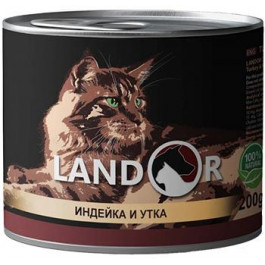   Landor Adult Turkey And Duck 200 г (4250231539015)