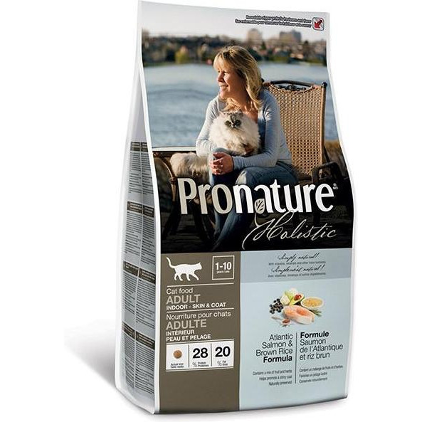 Pronature Holistic Adult Atlantic Salmon&Brown Rice 5,44 кг (ПРХКВАЛКР5_44) - зображення 1