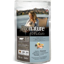   Pronature Holistic Adult Atlantic Salmon&Brown Rice 0,34 кг (ПРХКВАЛКР340)