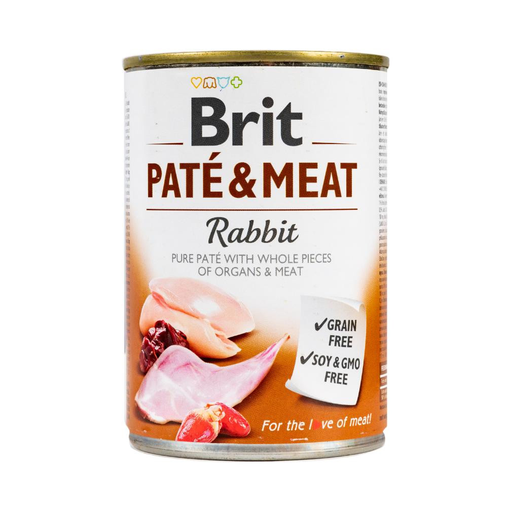 Brit Pate & Meat Rabbit 400 г - зображення 1