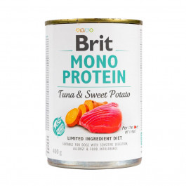   Brit Mono Protein Tuna & Sweet potato 400 г (100055)