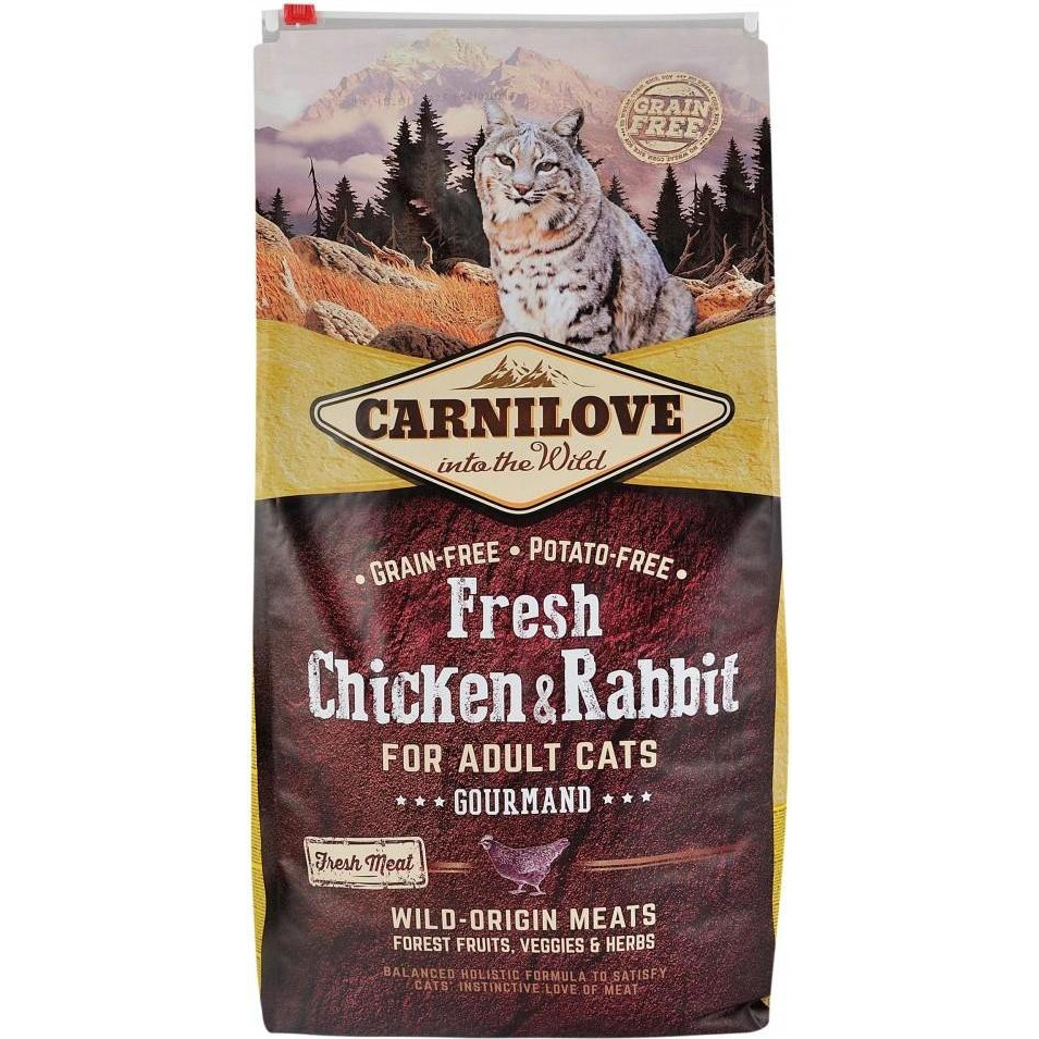 Carnilove Chicken & Rabbit Gourmand 6 кг 170875/7410 - зображення 1