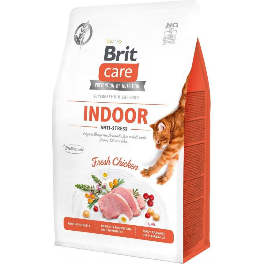 Brit Care Cat GF Indoor Anti-stress 2 кг (171302/0853) - зображення 1