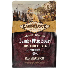   Carnilove Lamb & Wild Boar Sterilised 2 кг 170199/2317