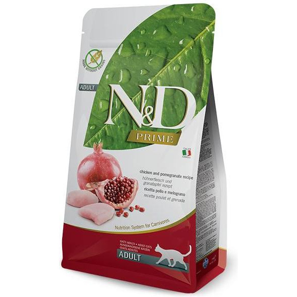 Farmina N&D Prime Grain Free Adult Chicken and Pomegranate 10 кг 156422 - зображення 1