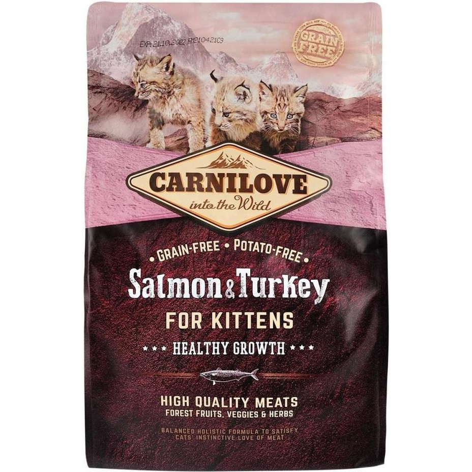 Carnilove Salmon & Turkey Kitten 2 кг 170196/2225 - зображення 1