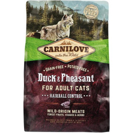   Carnilove Duck & Pheasant Hairball Controll 2 кг 170197/2348