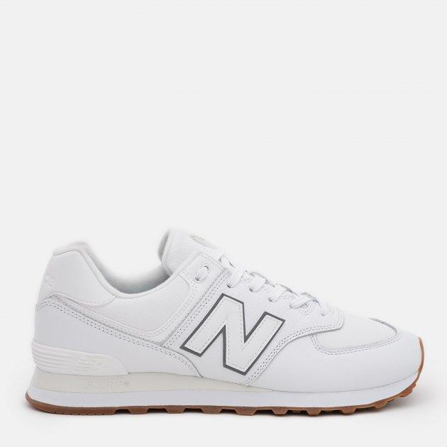 New Balance Чоловічі кросівки  574 U574FHN 46.5 (12US) 30 см Білі (196652121269) - зображення 1