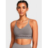 Under Armour Спортивний топ жіночий  Ua Seamless Low Long Bra 1357719-294 S Сірий (196885273100) - зображення 1