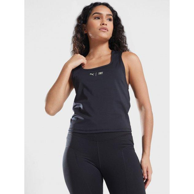 PUMA Спортивна майка  First Mile Crop Tank W 52303401 XS  Black (4065451787272) - зображення 1