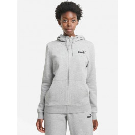   PUMA Толстовка  Ess Full-Zip Hoodie 58681104 XS Light Gray Heather (4063697181083)