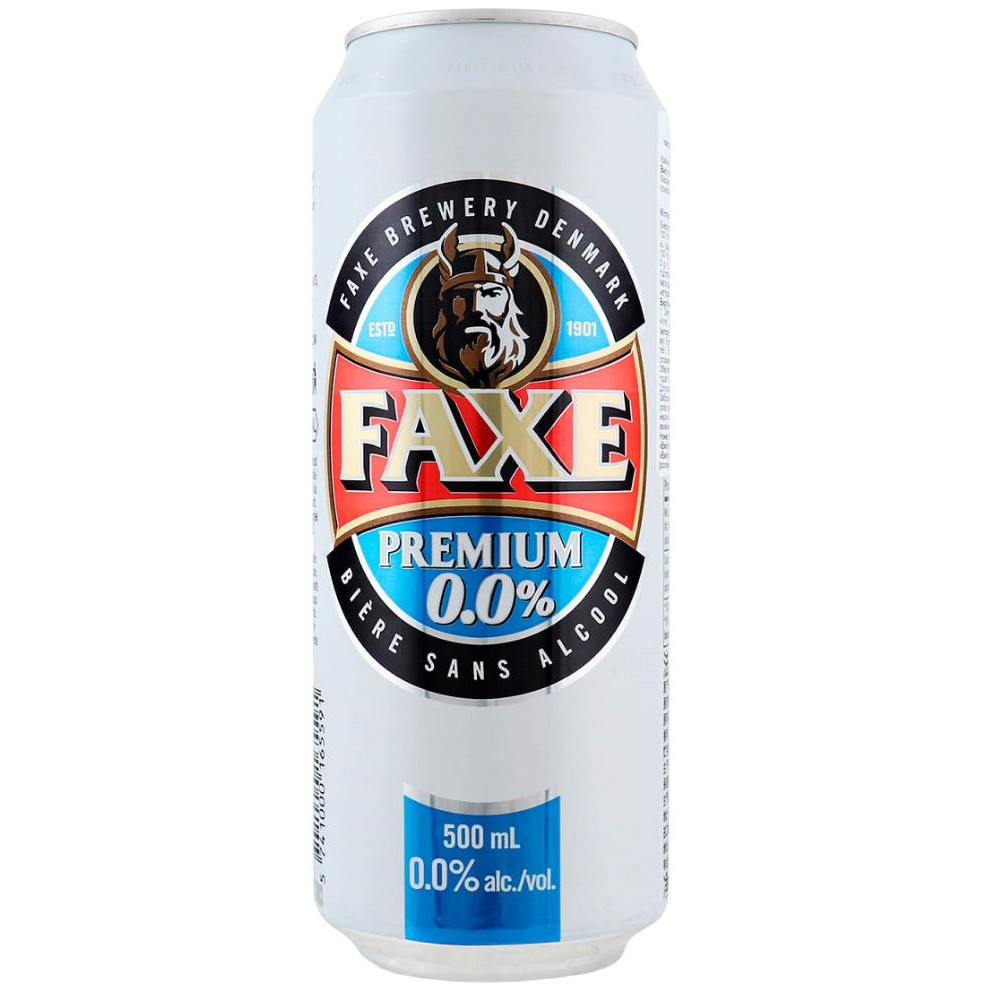 Faxe Пиво  Free світле безалкогольне, 0,5% 0,5 л (799849) (5741000165591) - зображення 1