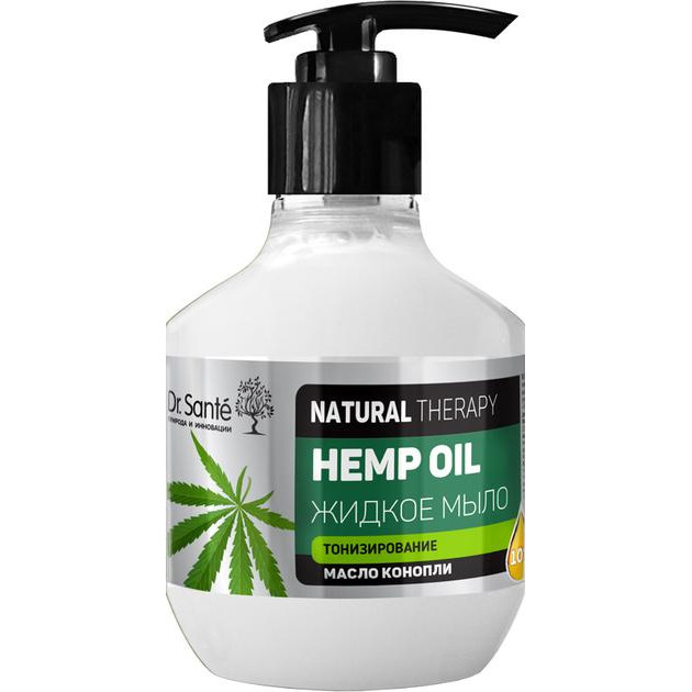 Dr. Sante Мыло жидкое  Natural Therapy Hemp Oil 250 мл (4823015942907) - зображення 1