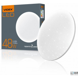   VIDEX Потолочный светильник LED Звёздное небо 48W 4100K 220V (VL-CLR-484S)