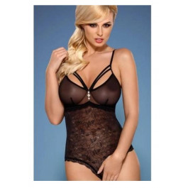   Obsessive 818-TED-1 Crotchless teddy S/M (410848)