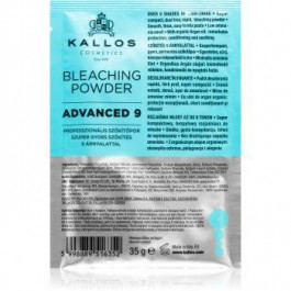   Kallos Bleaching Powder Advanced 9 пудра для освітлення та мелірування 35 гр