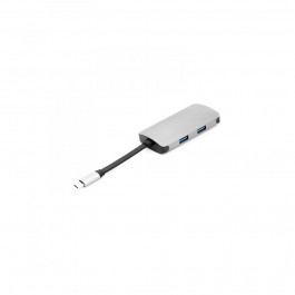   PowerPlant USB-C-2хUSB3.0, HDMI, RJ45, USB-C (CA911691)