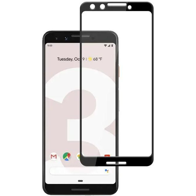 Epik Захисне скло для смартфона Tempered Glass Full screen 9H Chief Google Pixel 3 Black - зображення 1