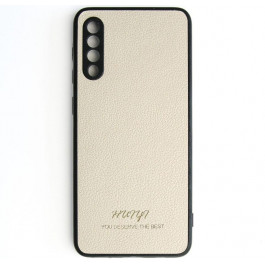   Huryl Leather Case Samsung Galaxy A50 Cream