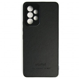   Huryl Leather Case Samsung Galaxy A53 5G Black