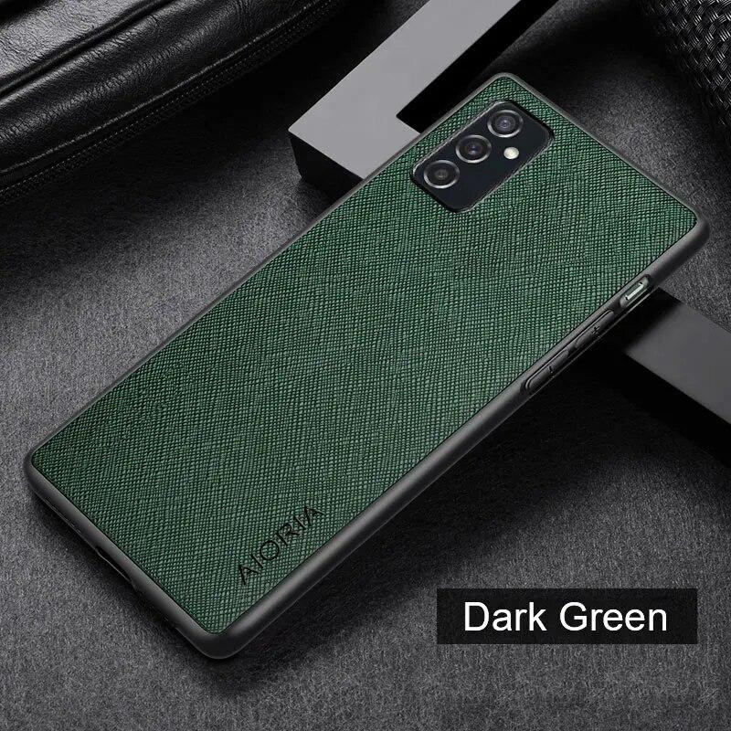 AIORIA Cross Pattern Case для Samsung Galaxy A11/M11 Green - зображення 1