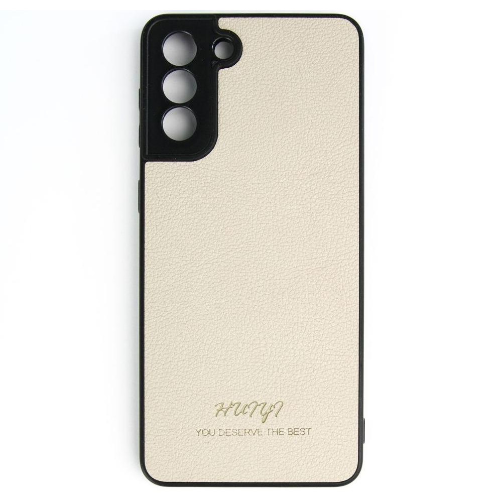 Huryl Чохол  Leather Case Samsung Galaxy S21+ Cream - зображення 1