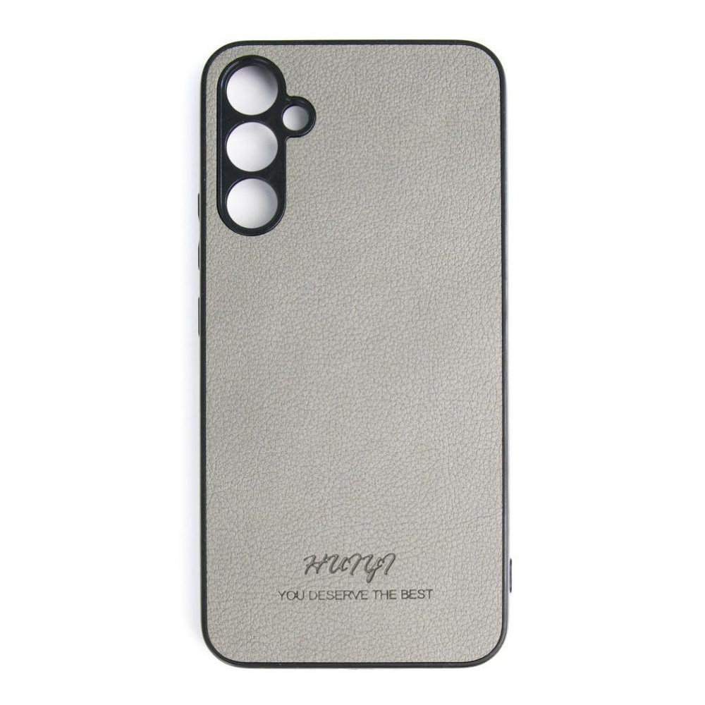 Huryl Чохол  Leather Case Samsung Galaxy A34 5G Gray - зображення 1