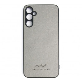   Huryl Чохол  Leather Case Samsung Galaxy A34 5G Gray