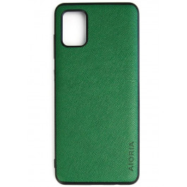   AIORIA Cross Pattern Case для Samsung Galaxy A31 Green