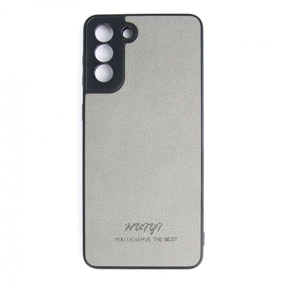 Huryl Leather Case Samsung Galaxy S21+ Gray - зображення 1