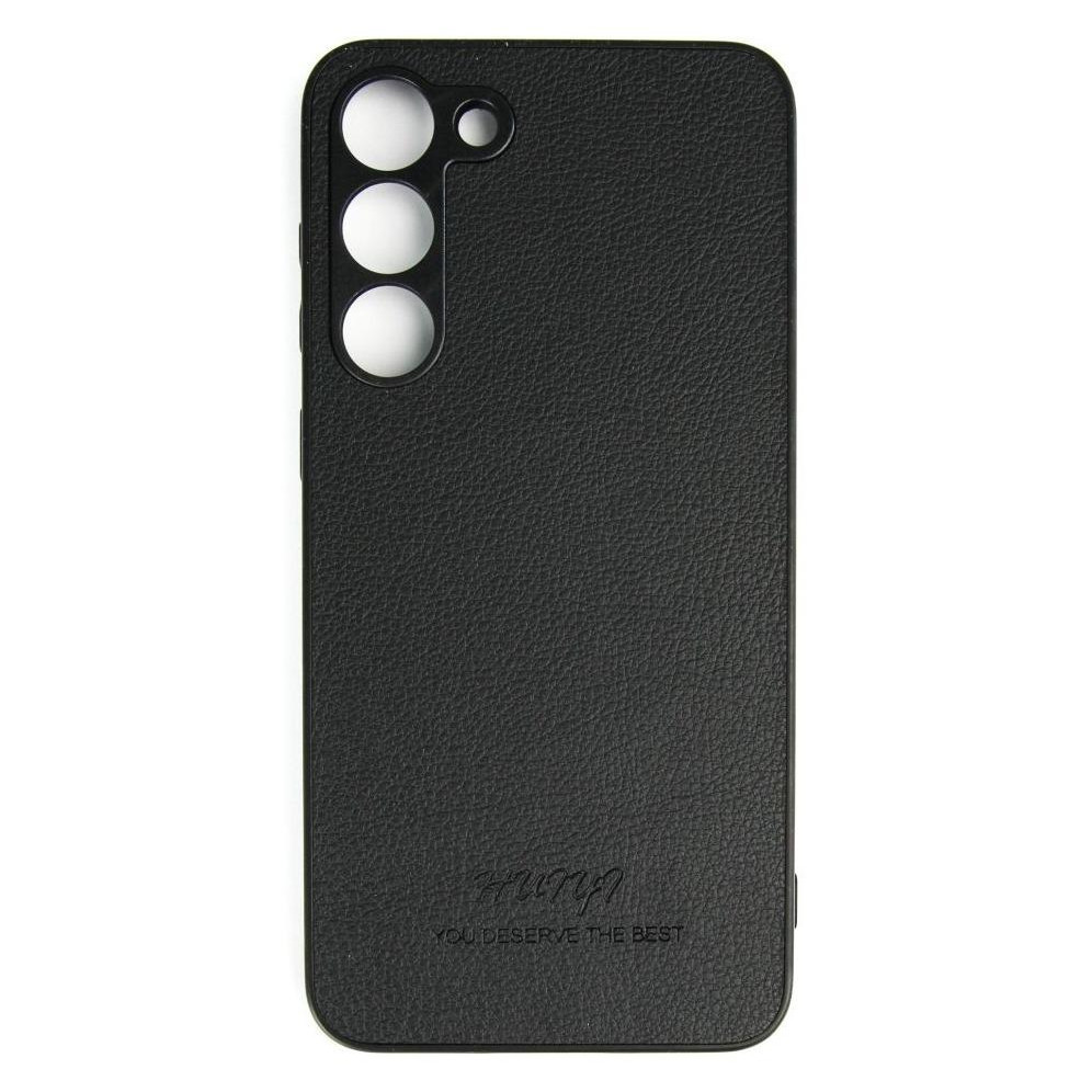 Huryl Leather Case Samsung Galaxy S23 Black - зображення 1