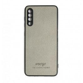   Huryl Leather Case Samsung Galaxy A50 Gray