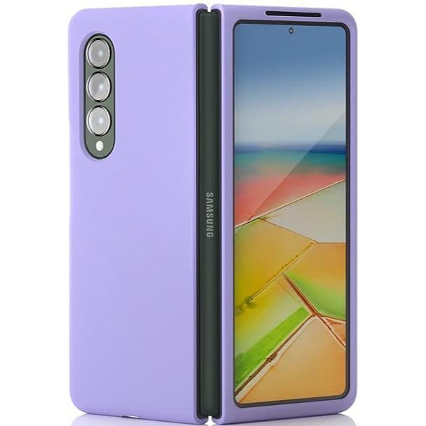 Epik Чохол Silicone Cover Case Samsung Galaxy Z Fold3 5G Lavender - зображення 1